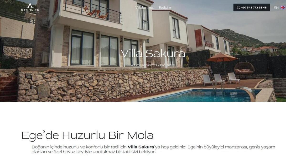 Villa Sakura Sogut  Exterior foto
